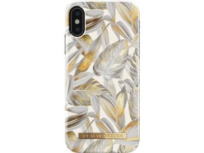 IDEAL OF SWEDEN Iphone x/xs fashion case platinum leaves 