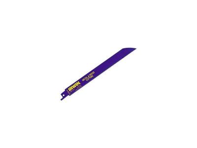 IRWIN  lot de 5 lames de scie sabre - pour bois et m&eacute;tal - 810r - 10 tpi - 150 mm