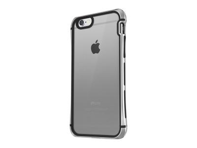 ITSKINS  toxik contour coque en aluminium pour iphone 6/6s argent/noir