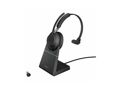 JABRA  Evolve2 65 Mono MS Link 380c + base chargeur
