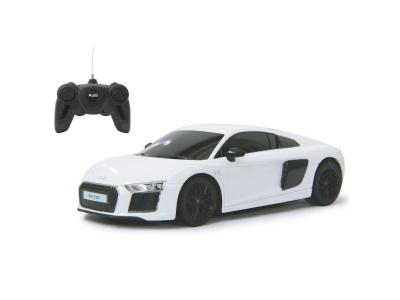 RASTAR Jamara voiture t&eacute;l&eacute;command&eacute;e audi r8 2015 1:24 blanc