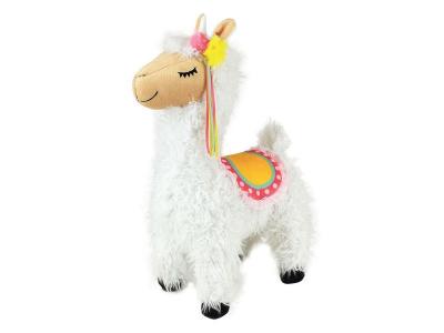 JEMINI  023788 LOLA LE LAMA Peluche +/-42 cm, blanc