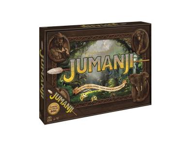 SPIN MASTER Jumanji jeu de soci&atilde; t&atilde; plateau en bois 
