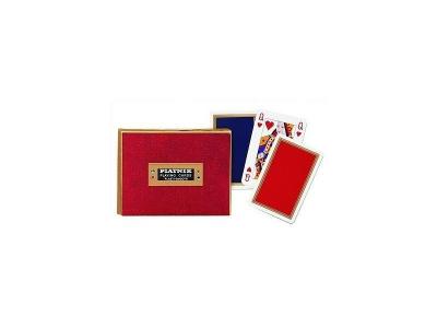 PIATNIK Coffret de 2 jeux de cartes MONOGRAM DE LUXE  Multicolore