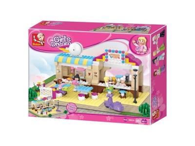 SLUBAN Jeu de construction  Elements Girls Dream Series Restaurant