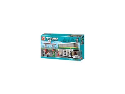 SLUBAN Jeu de construction  Elements Town Series Autobus &agrave; imp&eacute;riale