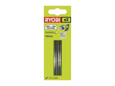 RYOBI Jeu de fers carbure  pb50a2 pour rabot 4892210120878