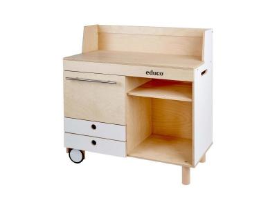 EDUCO Jeu d'imitation - commode &agrave; langer - jeu montessori 900000122