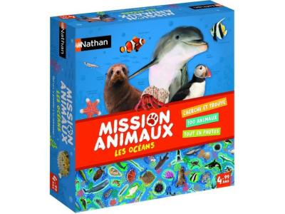 Jeux d'apprentissage - mission animaux oc&eacute;ans NAT8410446313169