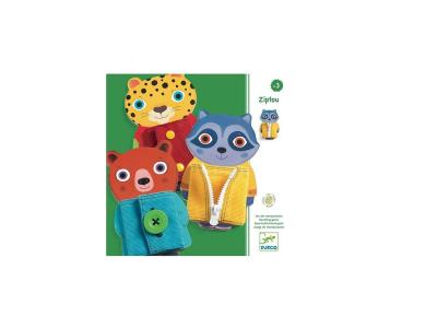 DJECO  - Jeu d'apprentissage Ziptou - multicolore
