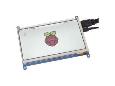 JOY IT Ecran PC RB-LCD-7-2 7 HDMI pour Raspberry USB Argent