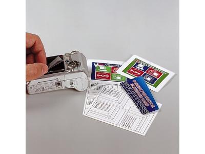 KAISER  6076 Protection Ecran LCD 10x8cm 3 Feuilles