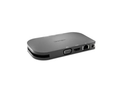 KENSINGTON  Station d'accueil mobile 4K SD1610P USB-C avec chargement direct - Station d'accueil - USB-C - VGA, HDMI - 1GbE - Europe - pour Microsoft Surface Book 2, Go, Laptop 3, Pro 7, Pro