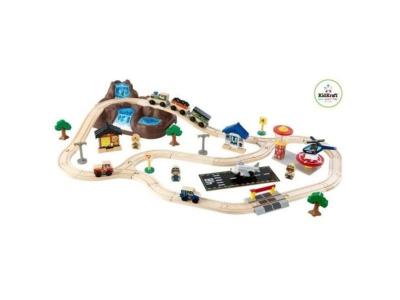 KIDKRAFT  - Circuit de train en bois Montagnes 