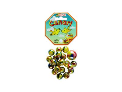 KIM PLAY Kim'Play - 500801 - Jeu de Plein Air - 20 Billes + 1 Calots - Canari