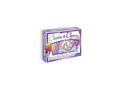SENTOSPHERE Kit cr&eacute;atif bracelet : chains & charms 833