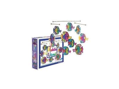 SENTOSPHERE Kit mobile vitrail Poissons - Sentosph&egrave;re - couleur variant