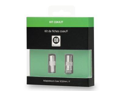 D2 DIFFUSION Kit de fiches coaxiales/SAT 