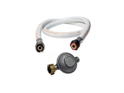 PROWELTEK Kit d&acute;tendeur 28 mbar Butane + tuyau flexible 1 m + colliers
