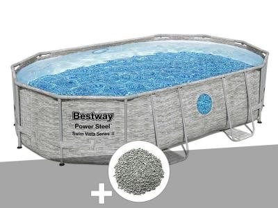 BESTWAY  Power Steel Swim Vista 4,88 x 3,05 m