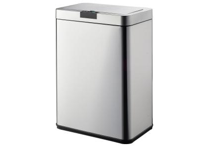 KITCHEN MOVE Poubelle de cuisine automatique daytona argent acier inoxydable 60 l