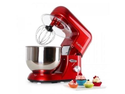 KLARSTEIN Bella rossa robot de cuisine 1200w 5 litres rouge