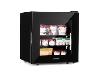 KLARSTEIN Cong&eacute;lateurs iceage 36 litres - 2 &eacute;tag&egrave;res thermostat - fa&ccedil;ade en verre