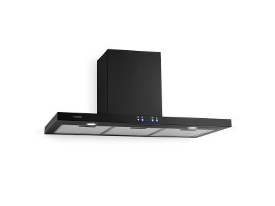 KLARSTEIN Limelight Hotte murale aspirante 90cm 600 m&sup3;/h classe A++ - noir