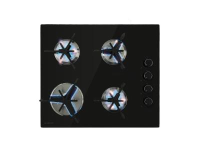 KLARSTEIN Table de cuisson - Trifecta Domino - Table de cuisson - 4 zones - Br&ucirc;leurs triangles - Noir