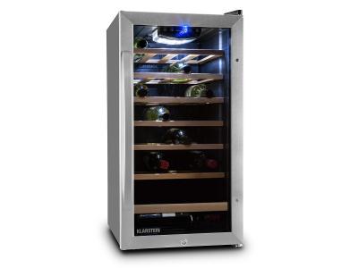 KLARSTEIN Cave &agrave; vin r&eacute;frig&eacute;r&eacute;e -  Vivo Vino 26 -  26 bouteilles - 88 litres