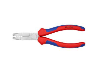 KNIPEX Pince &Agrave; D&eacute;gainer Et &Agrave; D&eacute;nuder - Gainage Bi-mati&egrave;re - Chrom&eacute;e