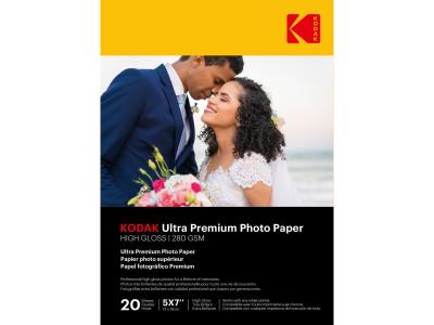 KODAK Papier photo instantan&eacute;  20 feuilles de papier photo 280g/m&sup2;, brillant