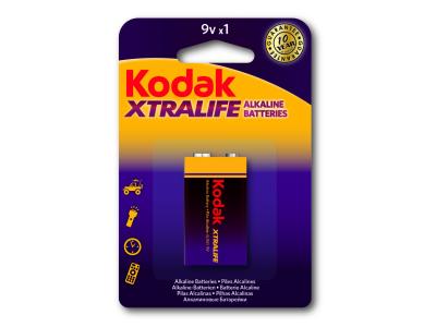 KODAK  Pile alcaline XTRALIFE 6LR61 - 9V 