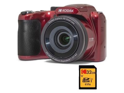 KODAK  Pixpro Astro Zoom AZ255 - Rouge