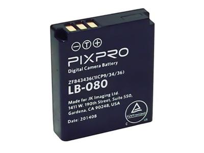 KODAK  Pixpro Lb-080 1250 Mah Lithium Battery Argent&eacute;