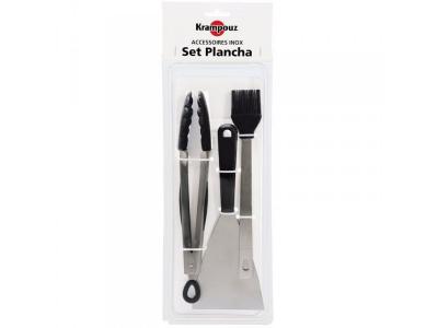 KRAMPOUZ  ASP1&nbsp;Set de Barbecue Accessoire pour Barbecue/Grill