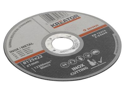 KREATOR Disques &Agrave; Tron&ccedil;onner - Inox - &Oslash; 115 X 1 Mm - 6 Pi&egrave;ces