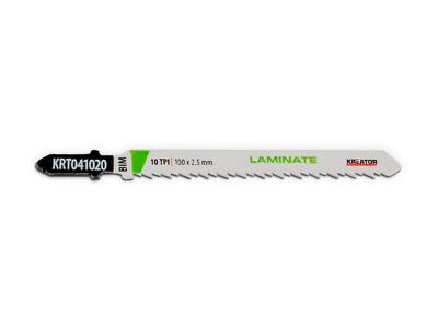 Kreator KRT041020 - Lame lamin&eacute;e de Scie sauteuse 100/10, Rouge