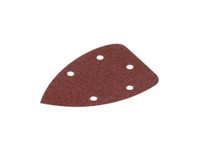 PROVENCE OUTILLAGE Lot de 5 abrasifs triangulaires 14 x 14 x 8 cm Grain 80