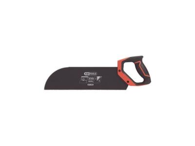 KS TOOLS Scie &agrave; Panneau 350mm, 2 Angles de Coupe 12Tpi, Poign&eacute;e Bi-Mati&egrave;re