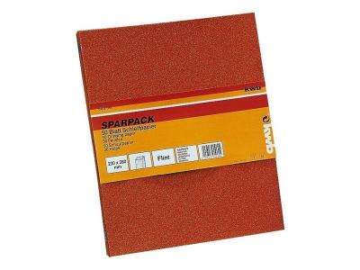 KWB  - 50 feuilles papierabrasif bois et couleur