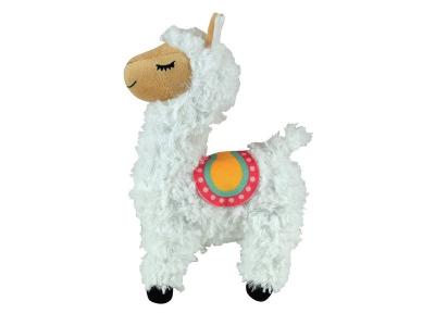 JEMINI  doudou musical Lola Lamajunior 24 cm blanc