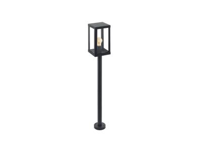 EGLO Lampadaire lanterne ext&eacute;rieur Alamonte 1 H101,5 cm IP44 - Noir