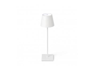 FARO BARCELONA Lampe portable pour ext&eacute;rieur en aluminium blanc Toc - 