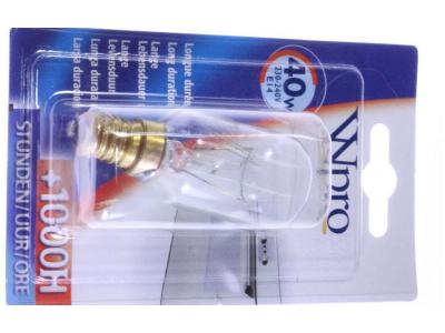 WHIRLPOOL Lampe Spherique E14 40w 230-240v Lfo135 Pour Four  - 481281728322
