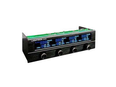 LAMPTRON  Fan Controller FC5V2 Noir - Rh&eacute;obus 4 canaux