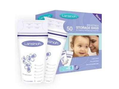 LANSINOH  Sachets de conservation du lait maternel 50 pcs 180 ml 40055