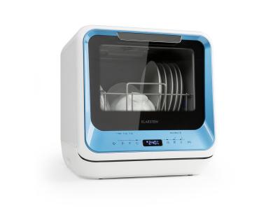 KLARSTEIN Mini Lave Vaisselle sans Raccordement -  - Lave-vaisselle Pose Libre 2 Couverts - 6 Programmes - Mini Machine &agrave; Vaisselle 