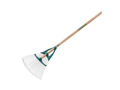 LEBORGNE Balai &agrave; gazon Xfil &eacute;mousseur 20 dents Em bois 1m50 - 