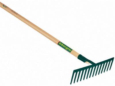 LEBORGNE  - r&acirc;teau forg&eacute; - dents droites 35cm 376141